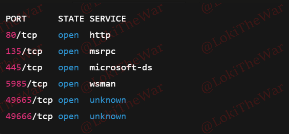 OSCP+ .112- 80,135,445,5985,49665,49666 JSON Web Token Report Thumbnail 2
