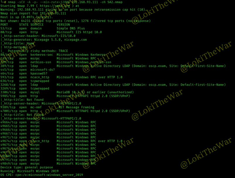 OSCP+ .111 ''Vacation '' Standalone Machine Report Thumbnail 2